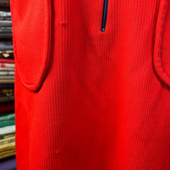 70s Kenny Classics Dagger Collar Zip Dress Large - Picture 7 of 7
